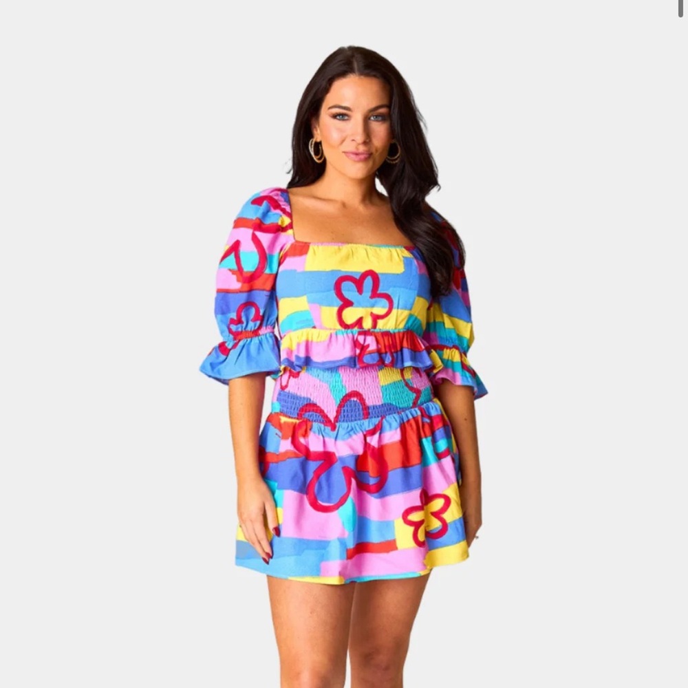 Buddy Love two piece salsa set. Size XS. EUC. $45